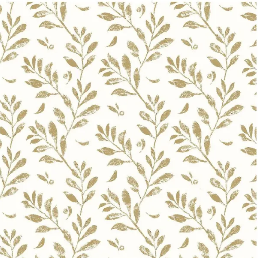 Havi Luncheon Napkin Olivia White Gold 33cm