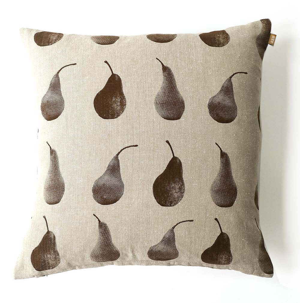 PEAR CUSHION CVR 45x45cm EARTH