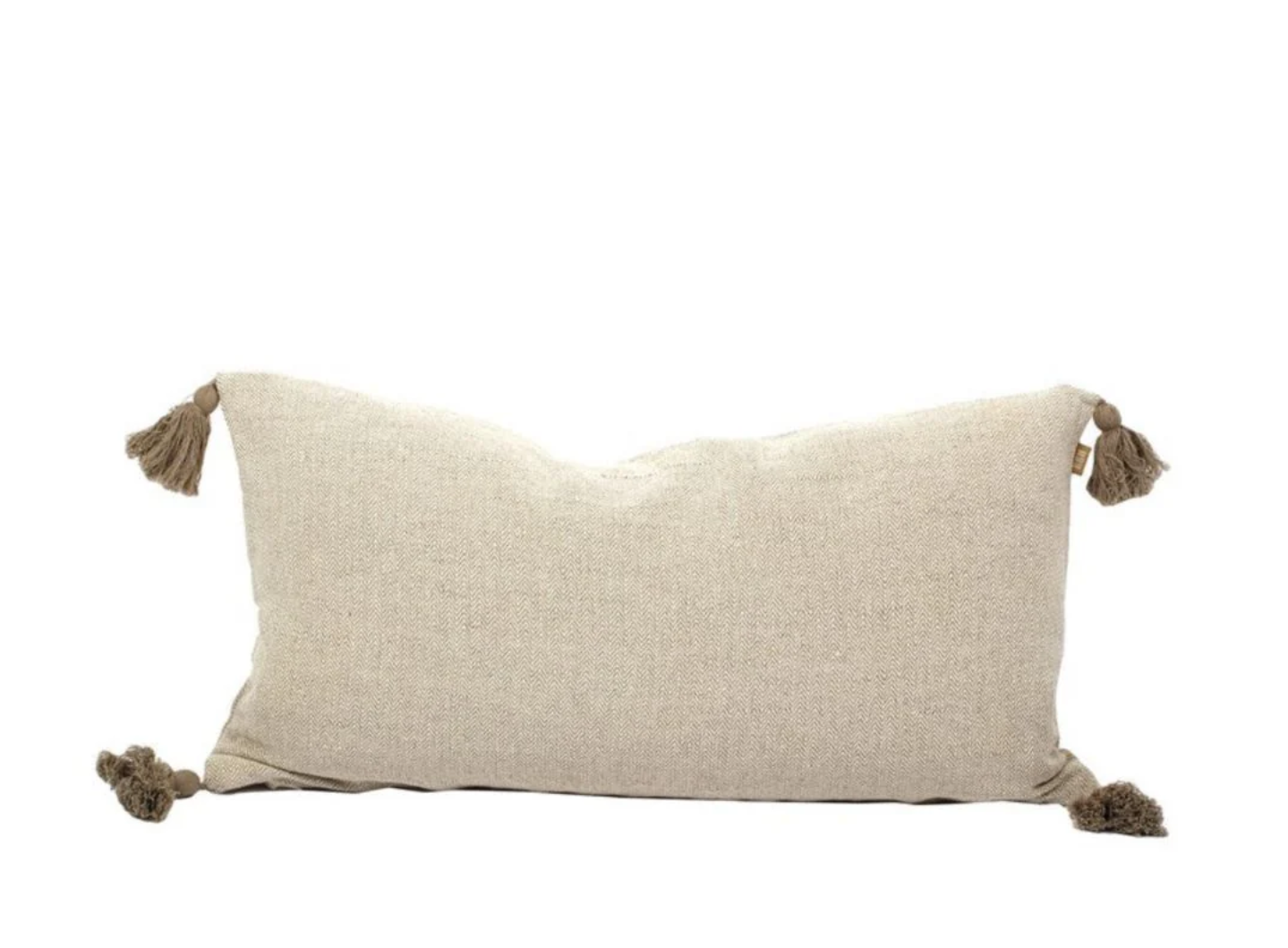 Herringbone Breakfast Cushion Taupe 30x60