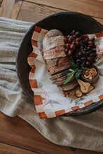 Linen Tea Towel - No.3 Orange Blossoms