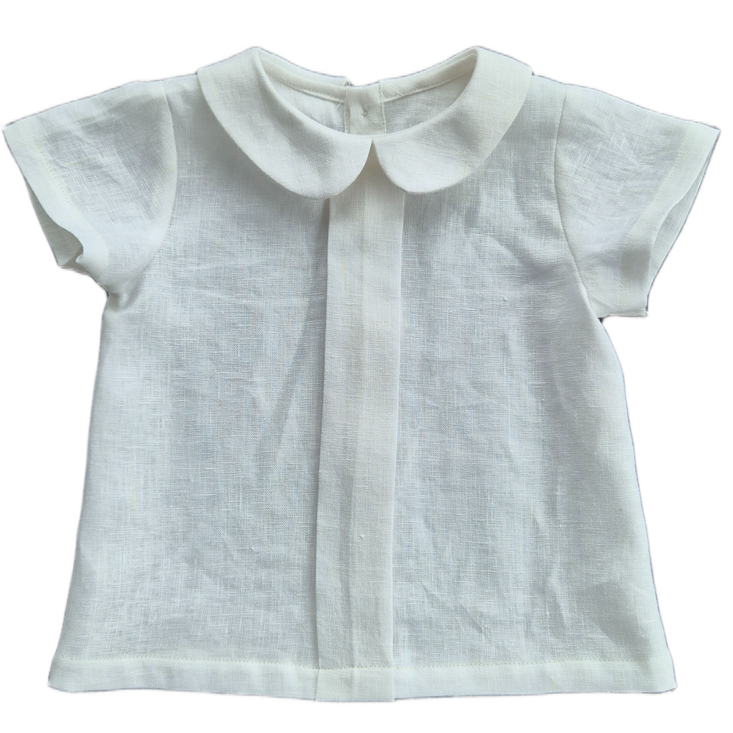 Linen Shirt Short Sleeved