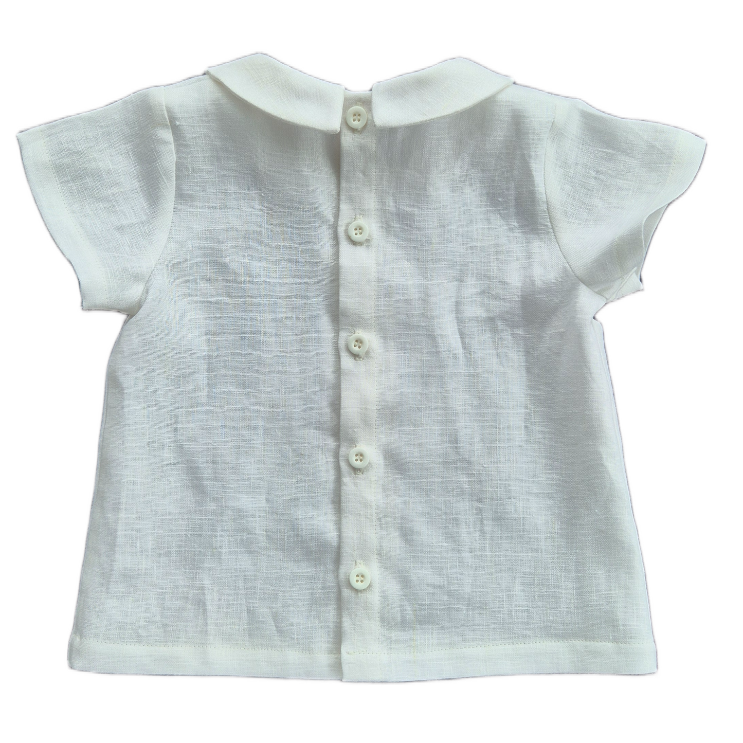 Linen Shirt Short Sleeved