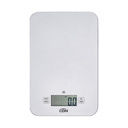 CDN USB Digital Glass Scale 7kg White