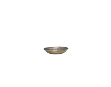 ANKARA Round Plate Small - Vintage Brass Finish