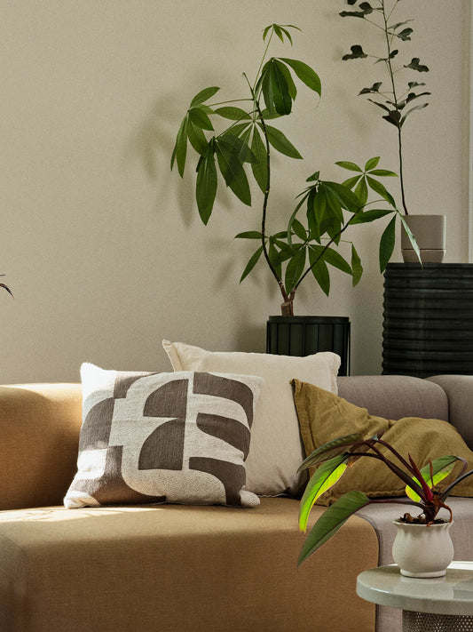 BROSTE Cushion Cover Linn - Dull Gold 40x60