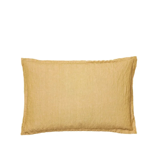 BROSTE Cushion Cover Linn - Dull Gold 40x60