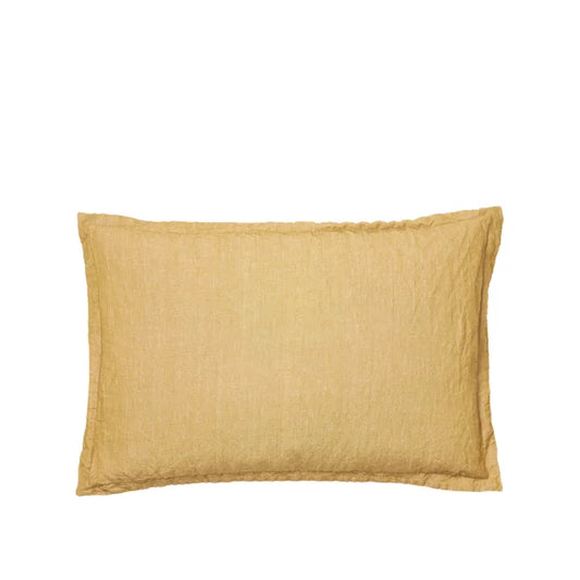 BROSTE Cushion Cover Linn - Dull Gold 40x60