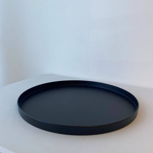 Bianca Metal Tray Small, Black