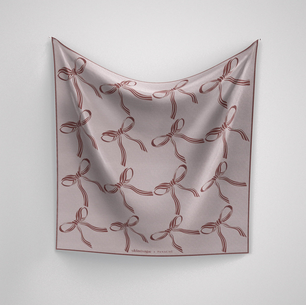 Elegant-Bow Esmé Pink and wine