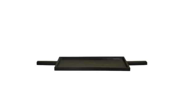 Serving Board Double Handled - Ebonised