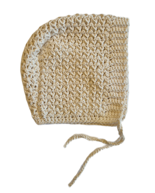 Elizabeth Ribbed Bonnet