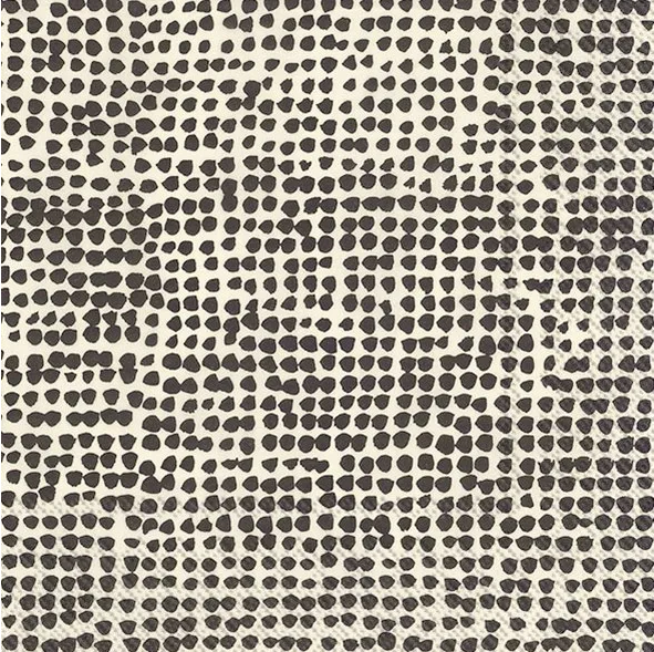 IHR Luncheon Marimekko Orkanen Linen Black