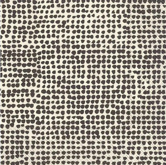 IHR Luncheon Marimekko Orkanen Linen Black