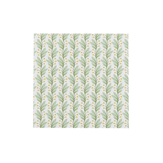 Bungalow Cocktail Napkin Naya Sage PKT 50