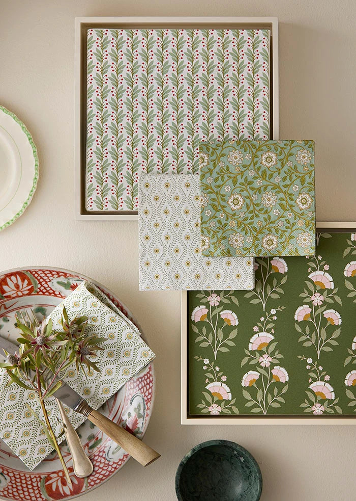 Bungalow Dinner Napkins Lulu Artichoke