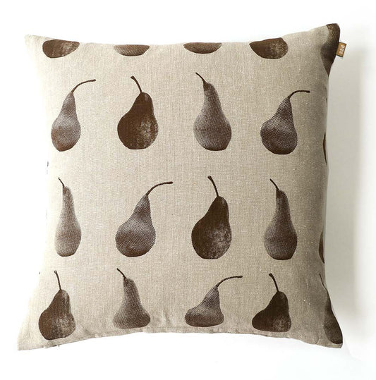 PEAR CUSHION CVR 45x45cm EARTH