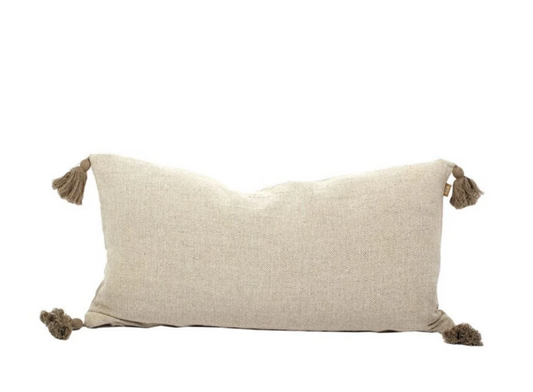 Herringbone Breakfast Cushion Taupe  30x60