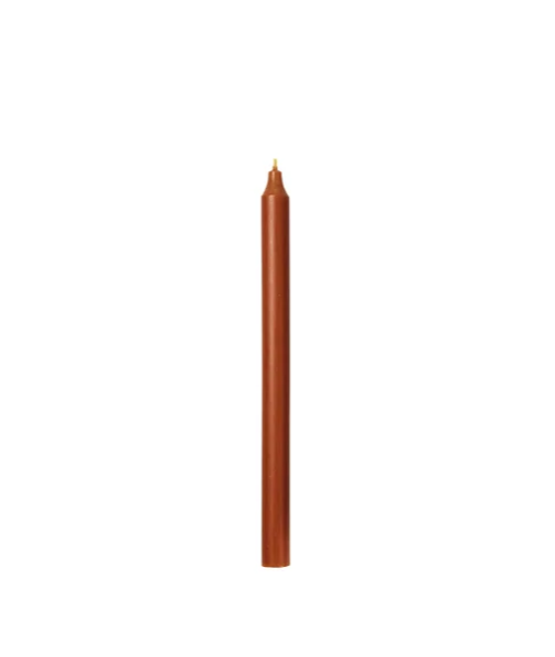 BROSTE Candle Taper Set 8 H290 - Terracotta