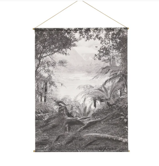Hanging Wall Art Milford Black/White