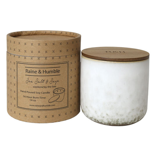SEA SALT N SAGE 50HR 400ml CANDLE