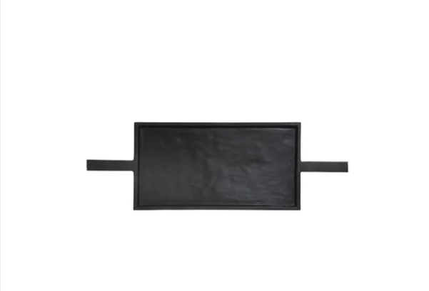 Serving Board Double Handled - Ebonised