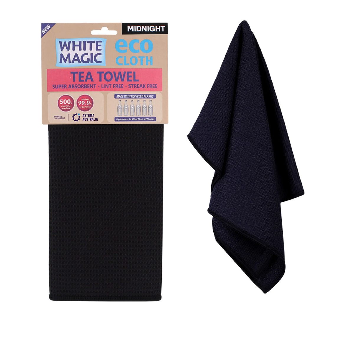 Eco Cloth Tea Towel - Midnight