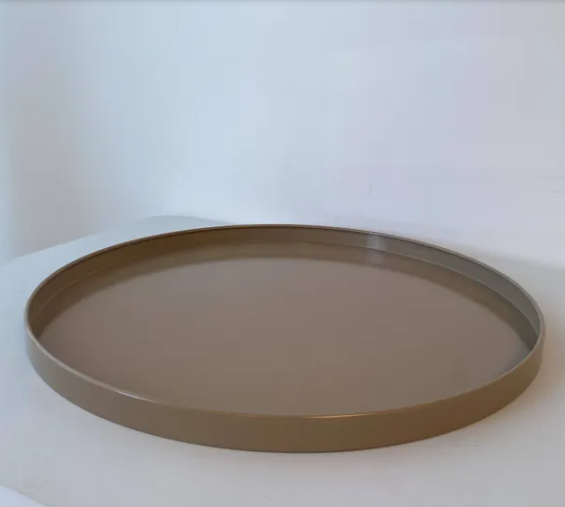 Bianca Metal Tray Large, Tea