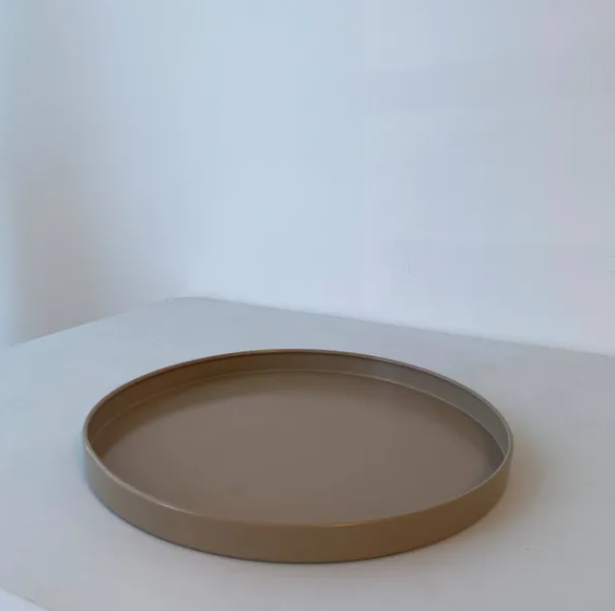 Bianca Metal Tray Small, Tea