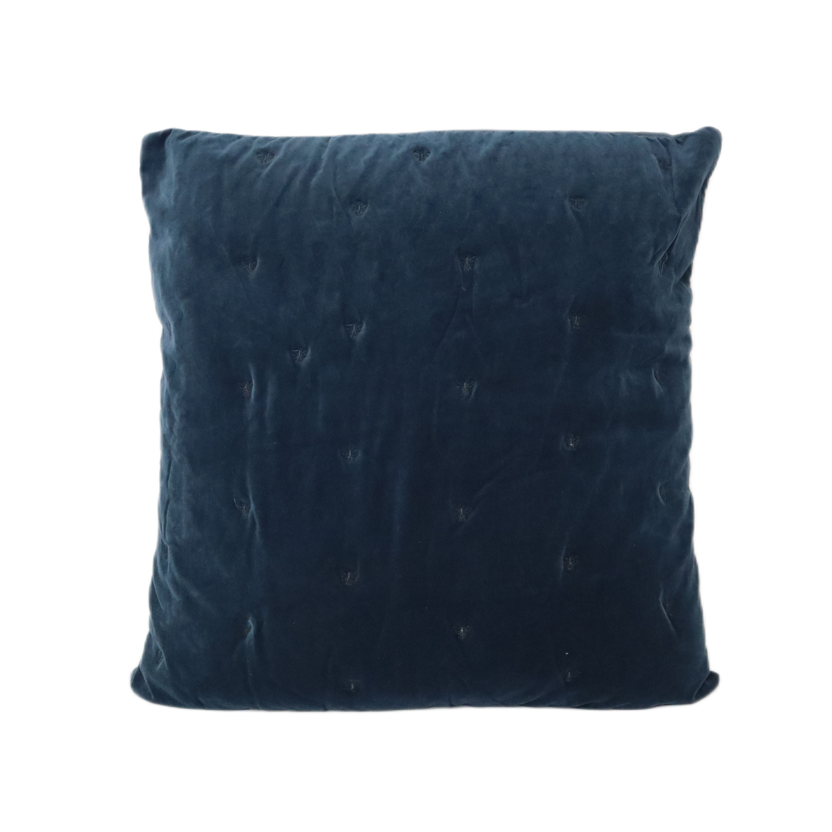 MASON BEE VELVET CUSHION NAVY 60X60