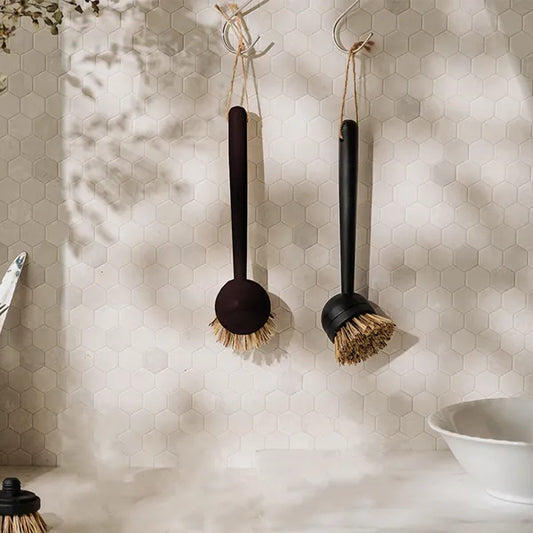 SIMPLE THINGS DISH BRUSH (SCREW) -BLACK