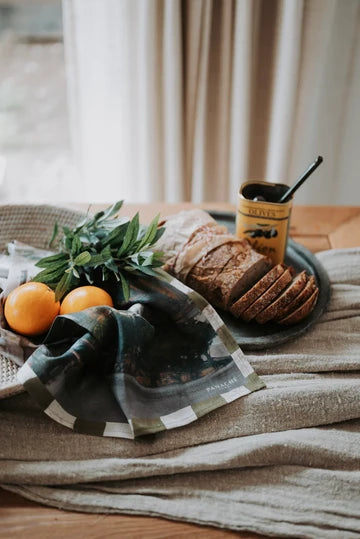 Linen Tea Towel - No.6 Boulevard